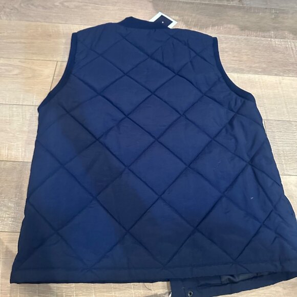 ULTRACLUB LARGE MENS NAVY BLUE VEST QUILTED NEW - Picture 13 of 13